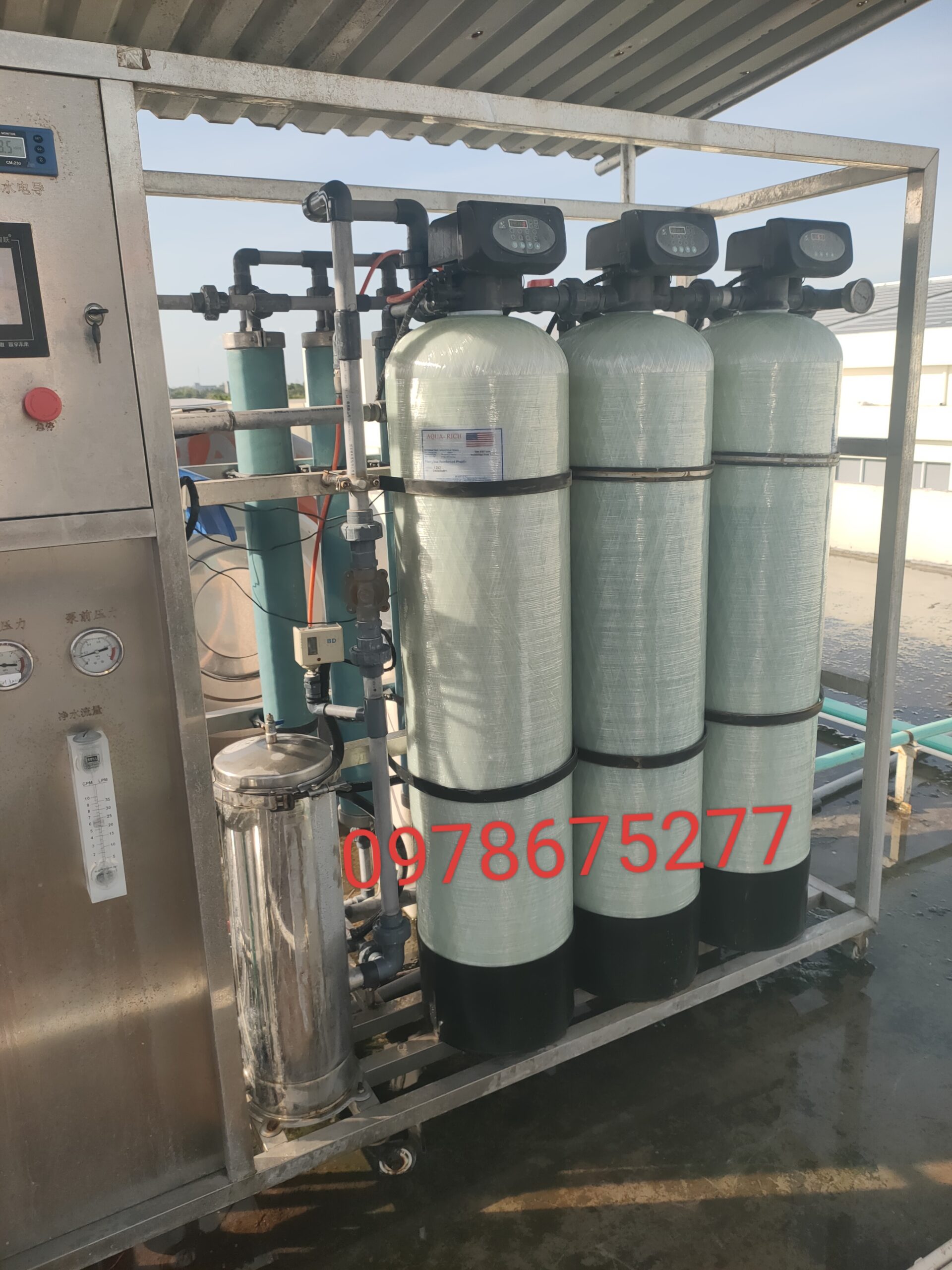 MÁY LỌC NƯỚC CÔNG NGHIỆP 750L/H